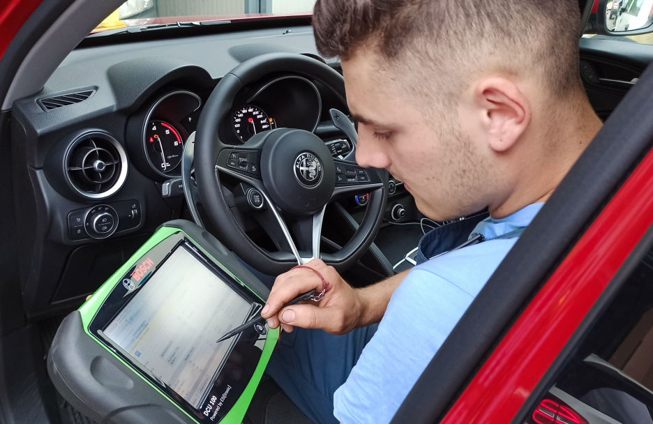 servizio diagnosi motore
